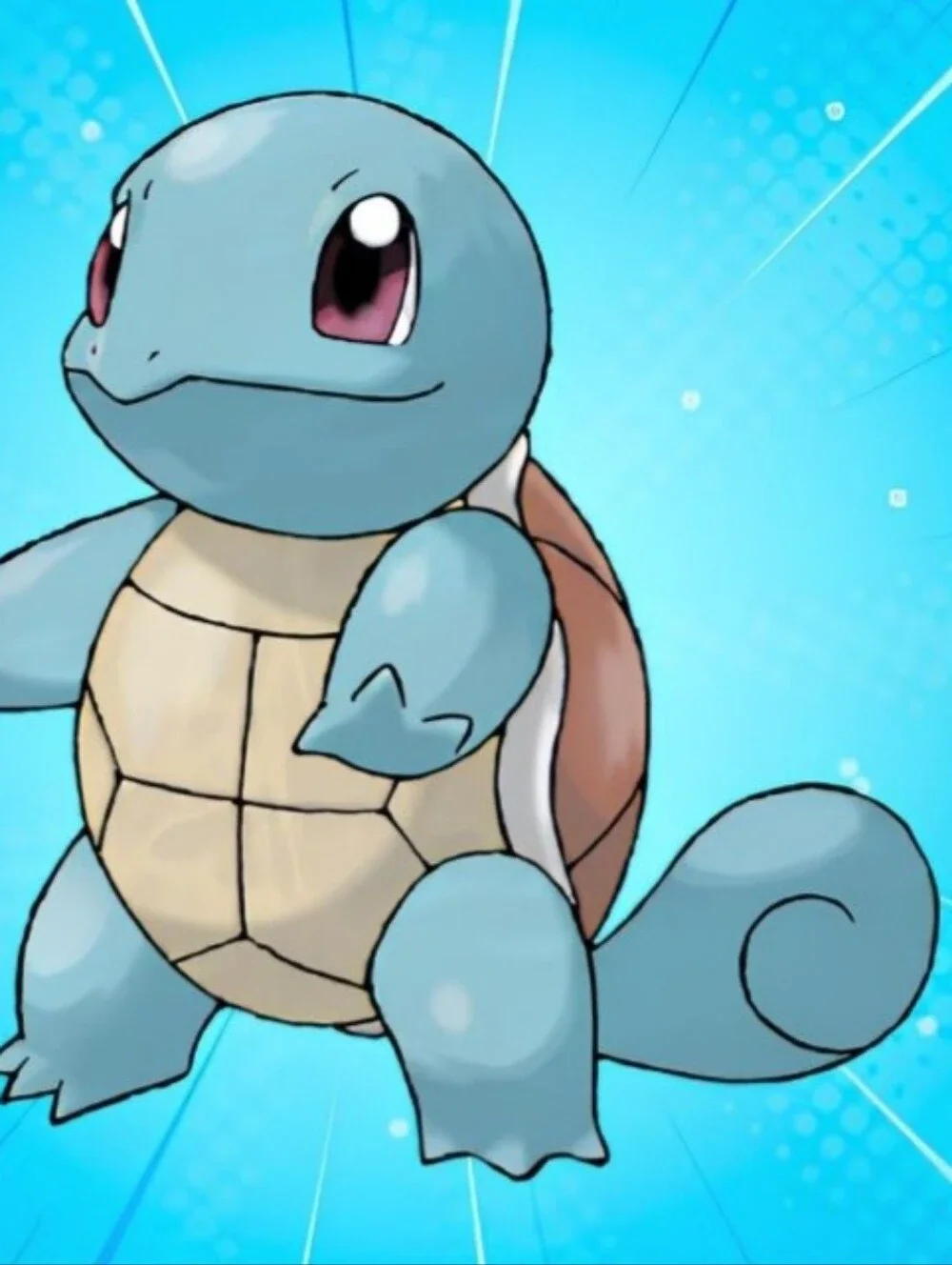 SQUIRTLE Only From MEGA Construx - Pokemon Pokeball Evergreen Set- NO Pokeball.